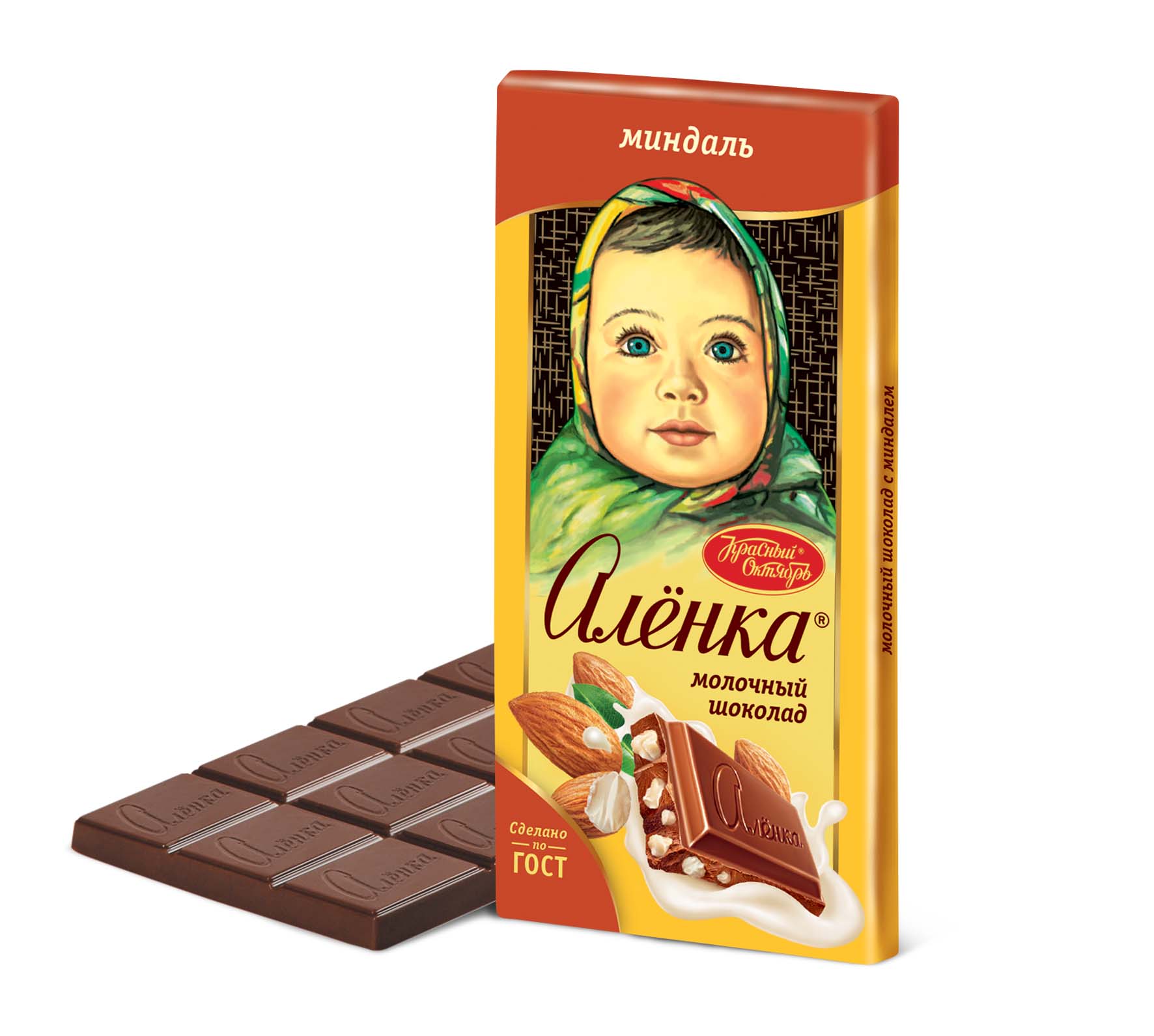 Шоколад Алёнка с Миндалем