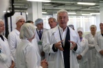 Кандидат в мэры Москвы С. С. Собянин встретился с коллективом фабрики «Красный Октябрь»  и Кондитерского концерна «Бабаевский»