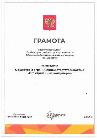 Руководство страны отметило вклад Холдинга в поддержку волонтерского движения в период пандемии