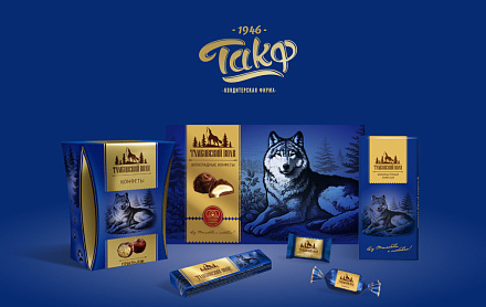 Кондитерская фирма «ТАКФ» представила новые вкусы и современную упаковку кондитерских изделий бренда «Тамбовский волк»