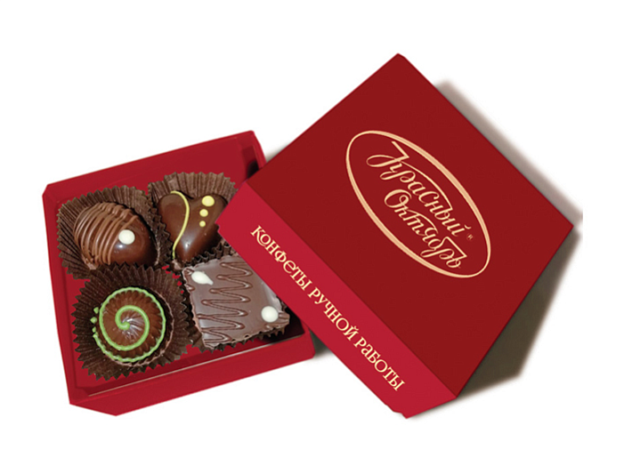 Набор шоколадных конфет «Красный Октябрь» Мини-коробка
