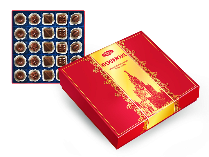 Набор шоколадных конфет «Красный Октябрь» «Кремлёвские»