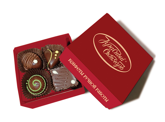 Набор шоколадных конфет «Красный Октябрь» Мини-коробка